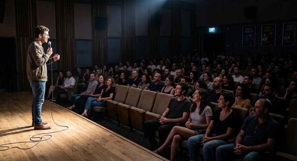 סטנדאפ ישראלי בגובה העיניים: האמן והקהל באולם התיאטרון